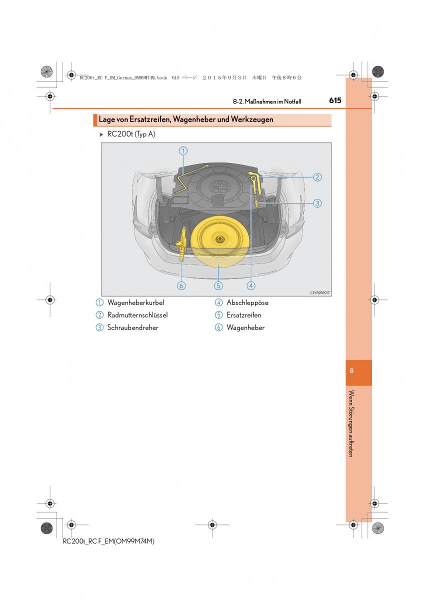 Lexus RC Handbuch / page 615