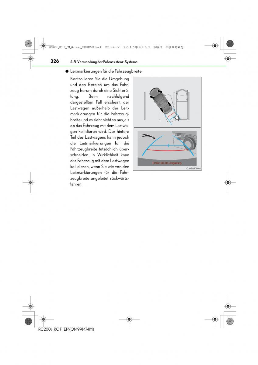 Lexus RC Handbuch / page 326