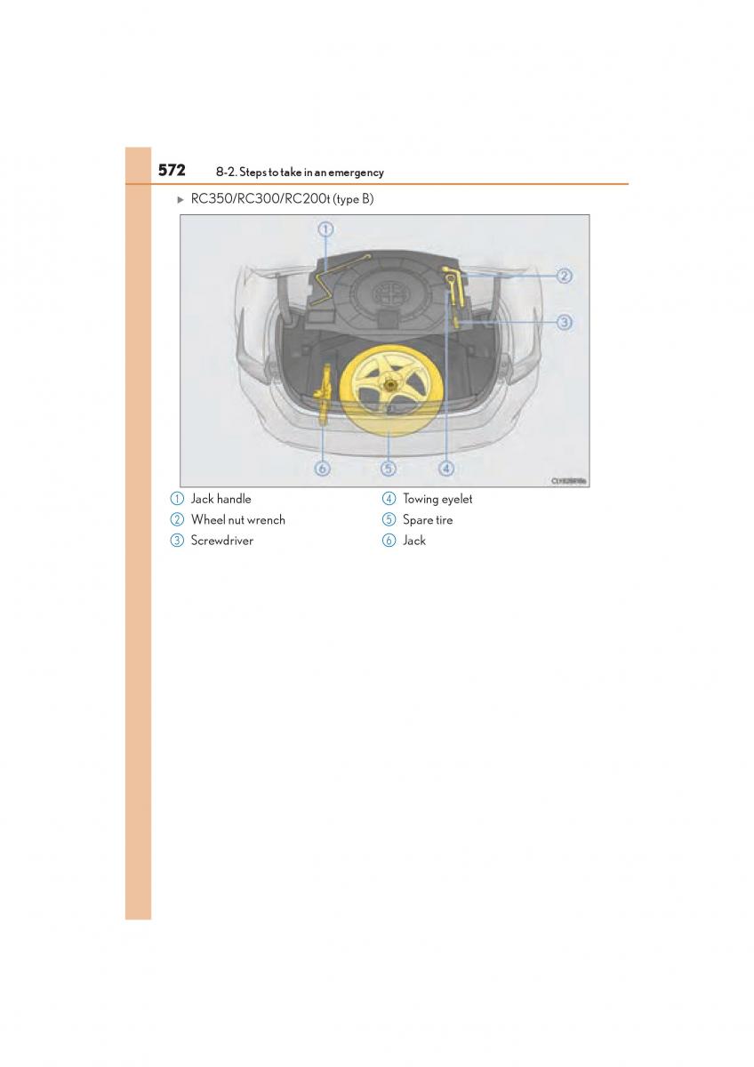 Lexus RC owners manual / page 574