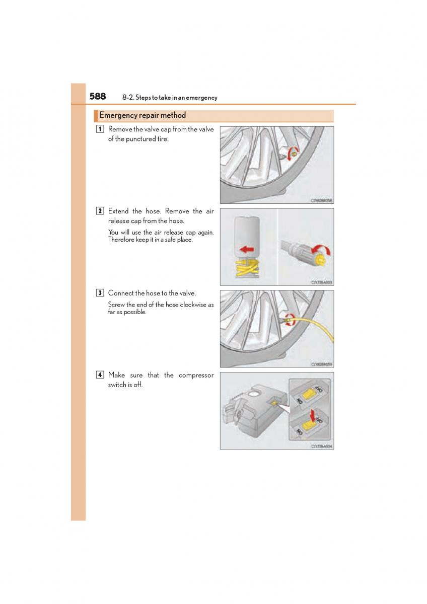 Lexus RC owners manual / page 590