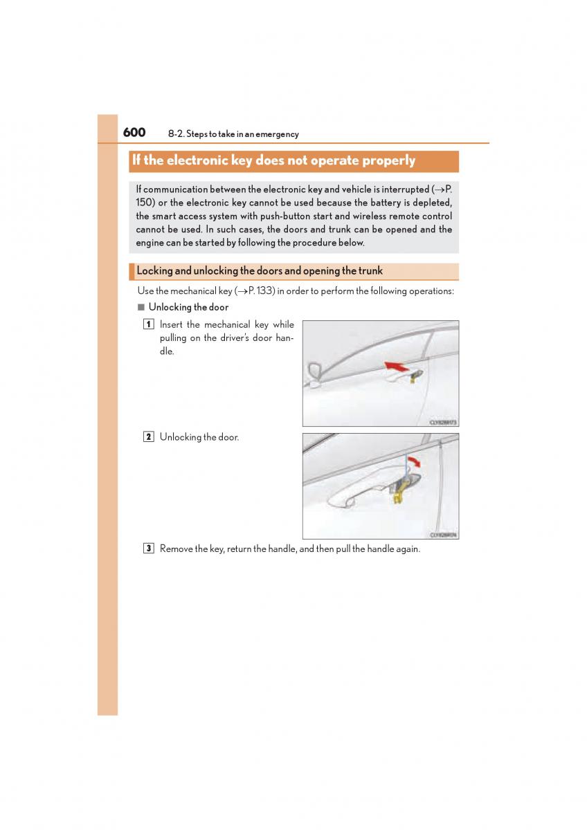 Lexus RC owners manual / page 602