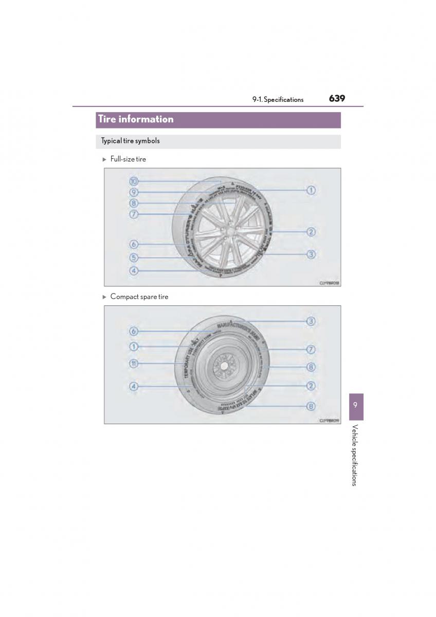 Lexus RC owners manual / page 641