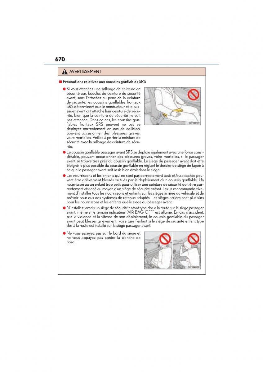 Lexus RC owners manual / page 672