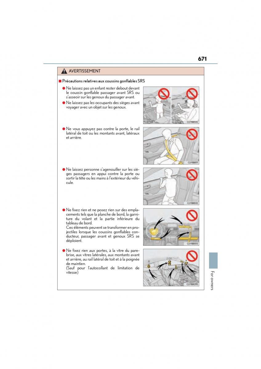 Lexus RC owners manual / page 673