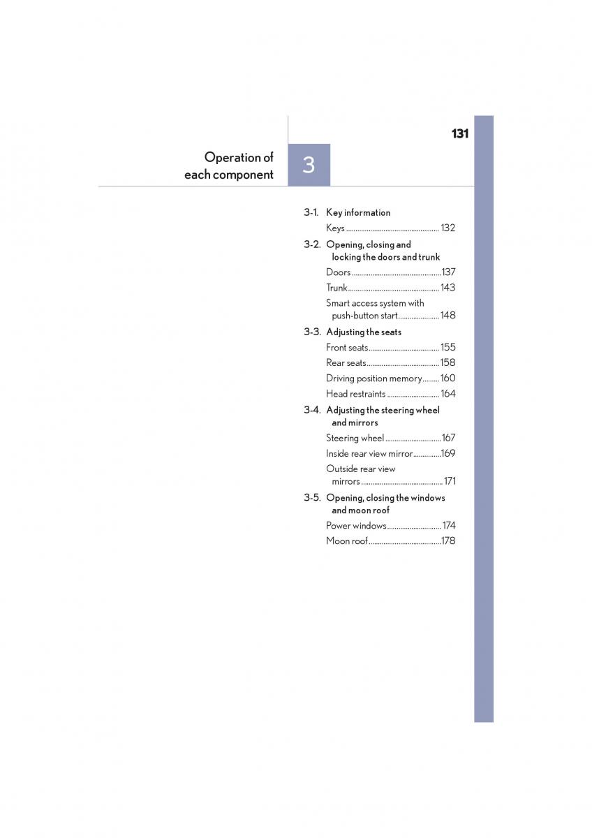 Lexus RC owners manual / page 133