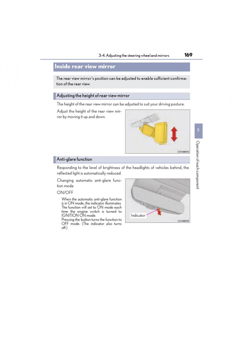 Lexus RC owners manual / page 171