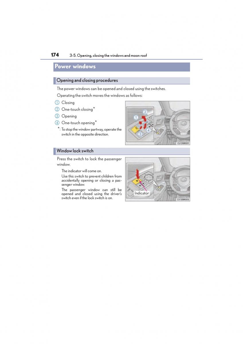 Lexus RC owners manual / page 176