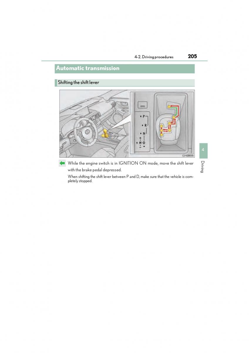 Lexus RC owners manual / page 207