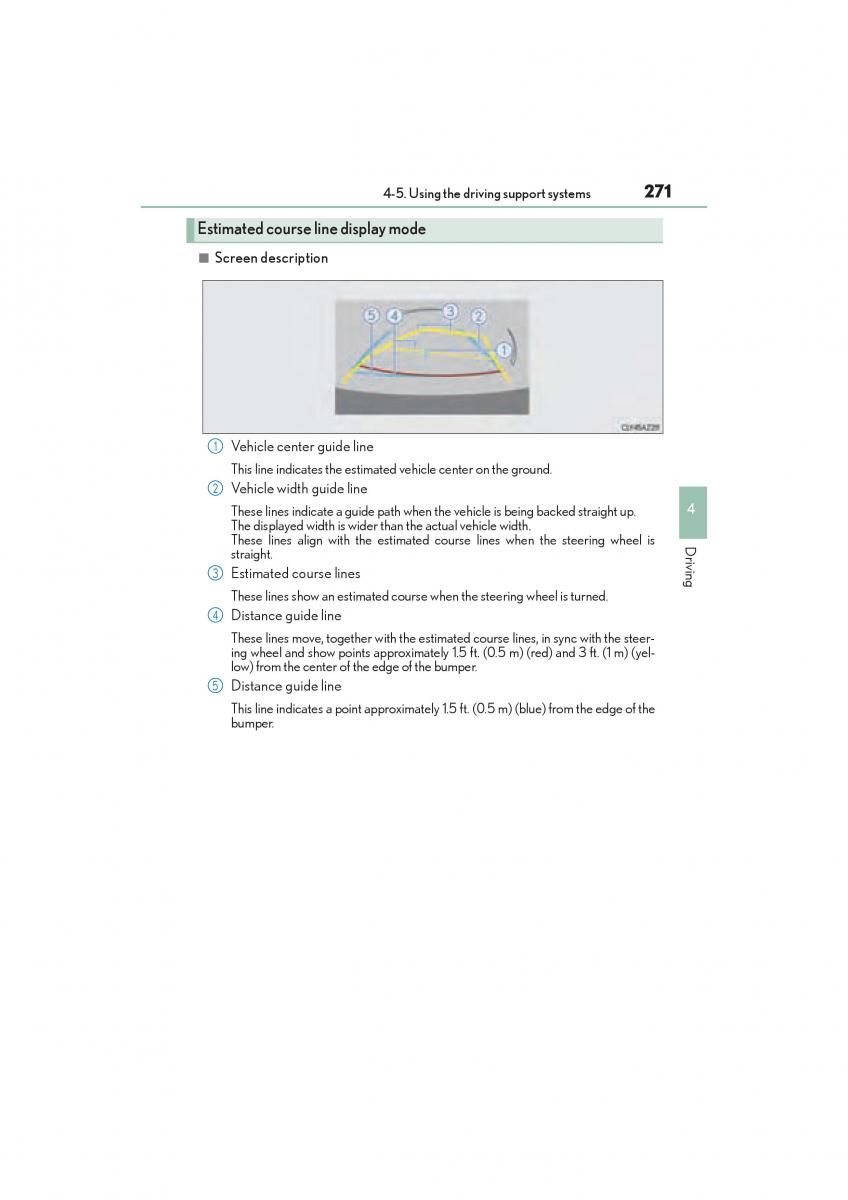 Lexus RC owners manual / page 273