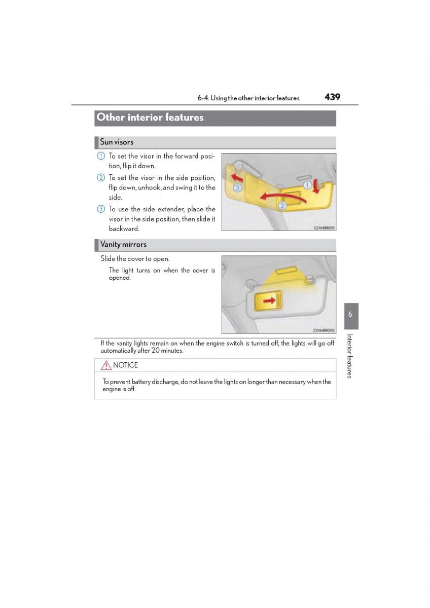 Lexus RC owners manual / page 441