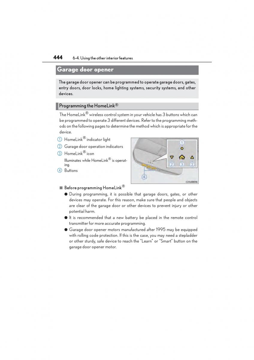 Lexus RC owners manual / page 446