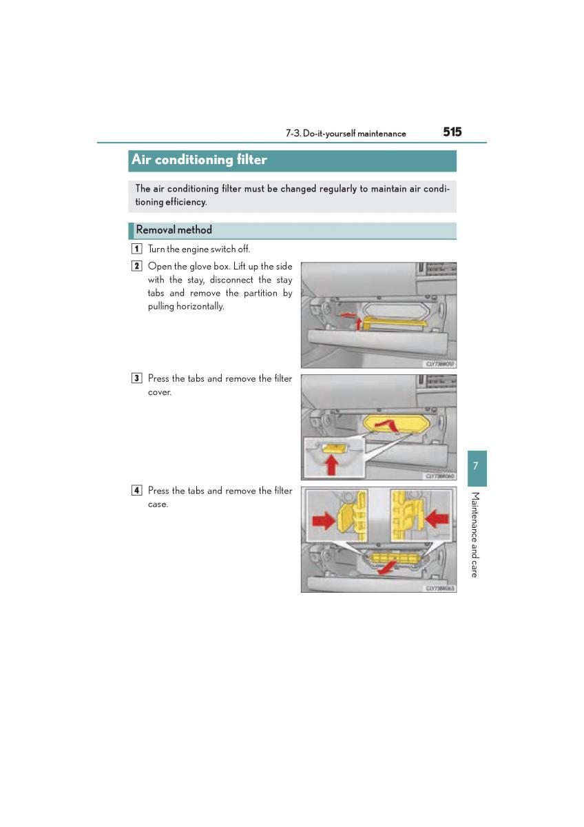 Lexus RC owners manual / page 517