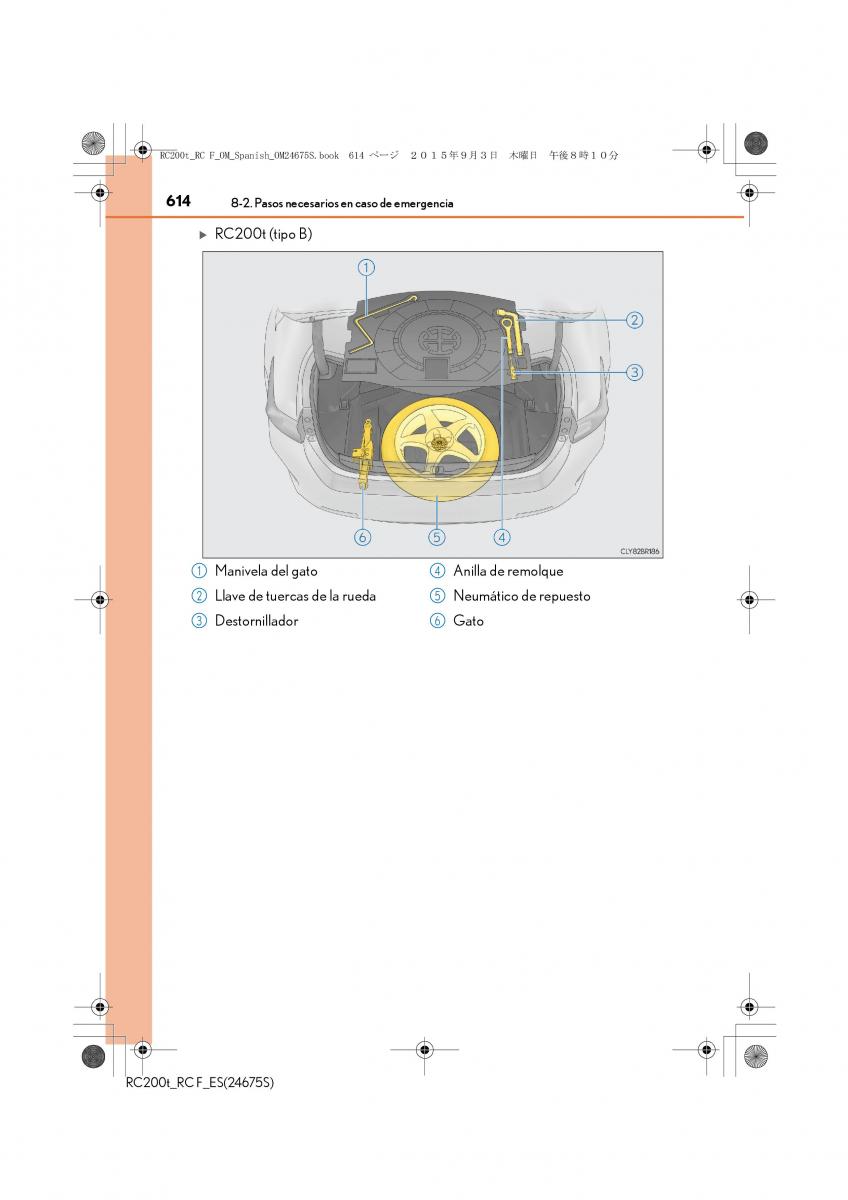 Lexus RC manual del propietario / page 614