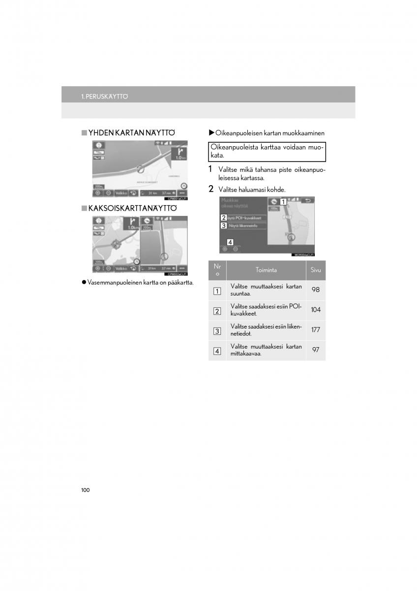 Lexus RC omistajan kasikirja / page 100