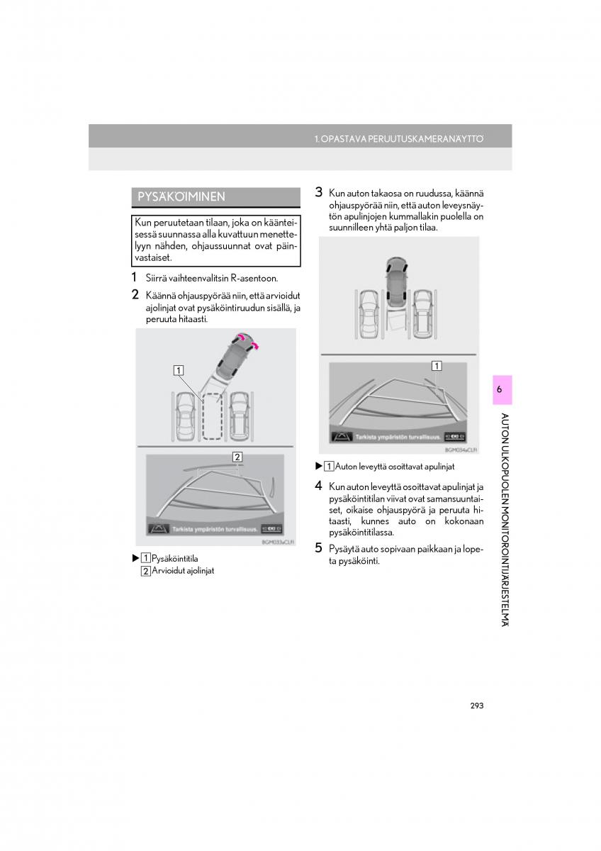 Lexus RC omistajan kasikirja / page 293