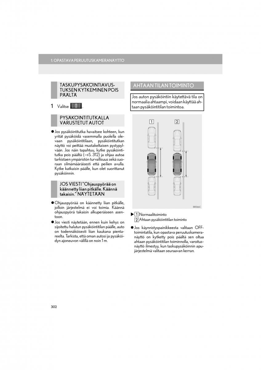 Lexus RC omistajan kasikirja / page 302