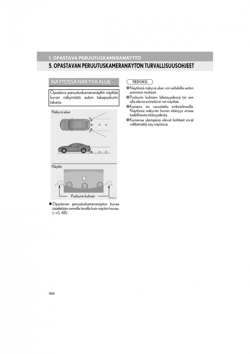 Lexus RC omistajan kasikirja / page 304