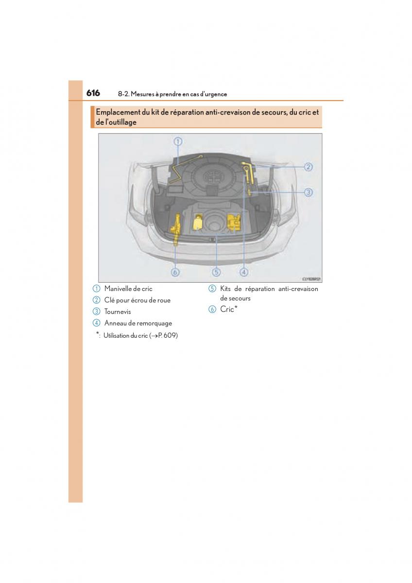 Lexus RC manuel du proprietaire / page 618