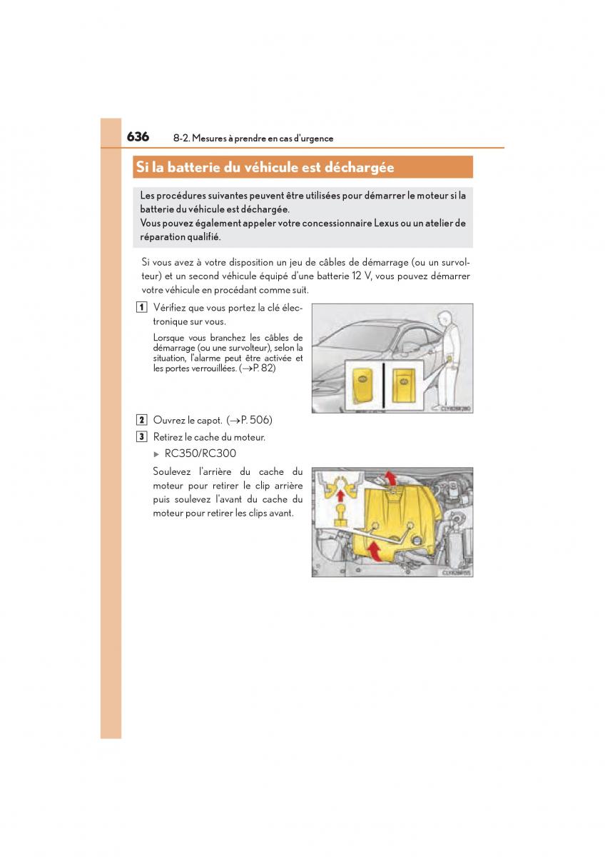 Lexus RC manuel du proprietaire / page 638