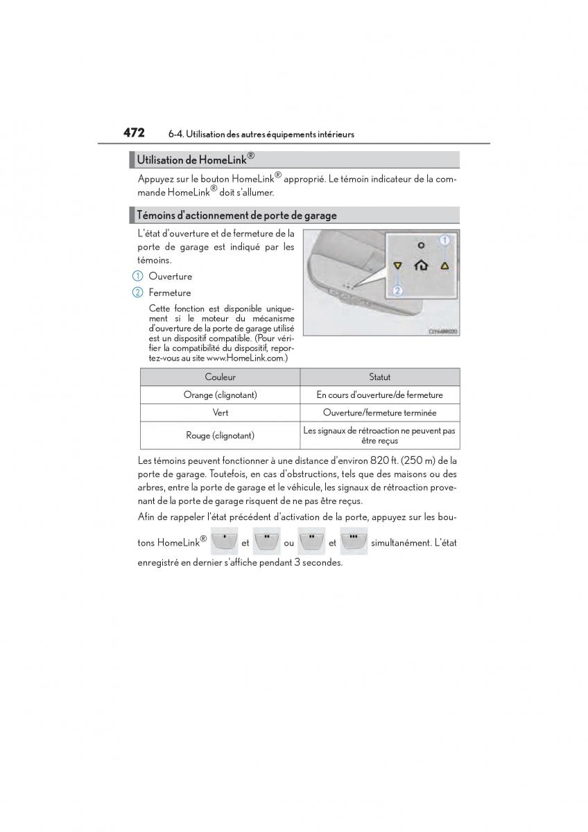 Lexus RC manuel du proprietaire / page 474