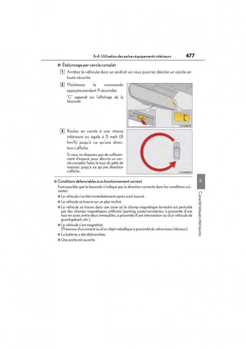 Lexus RC manuel du proprietaire / page 479