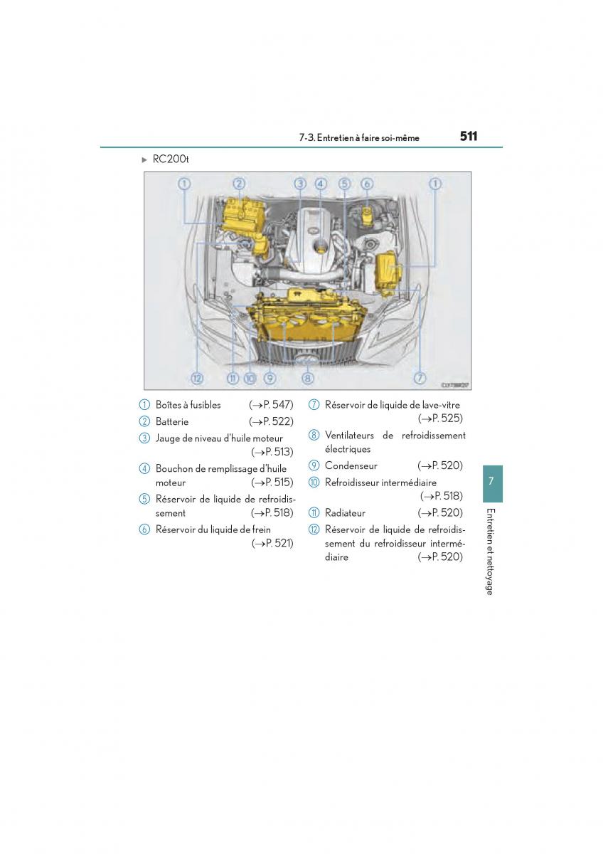 Lexus RC manuel du proprietaire / page 513