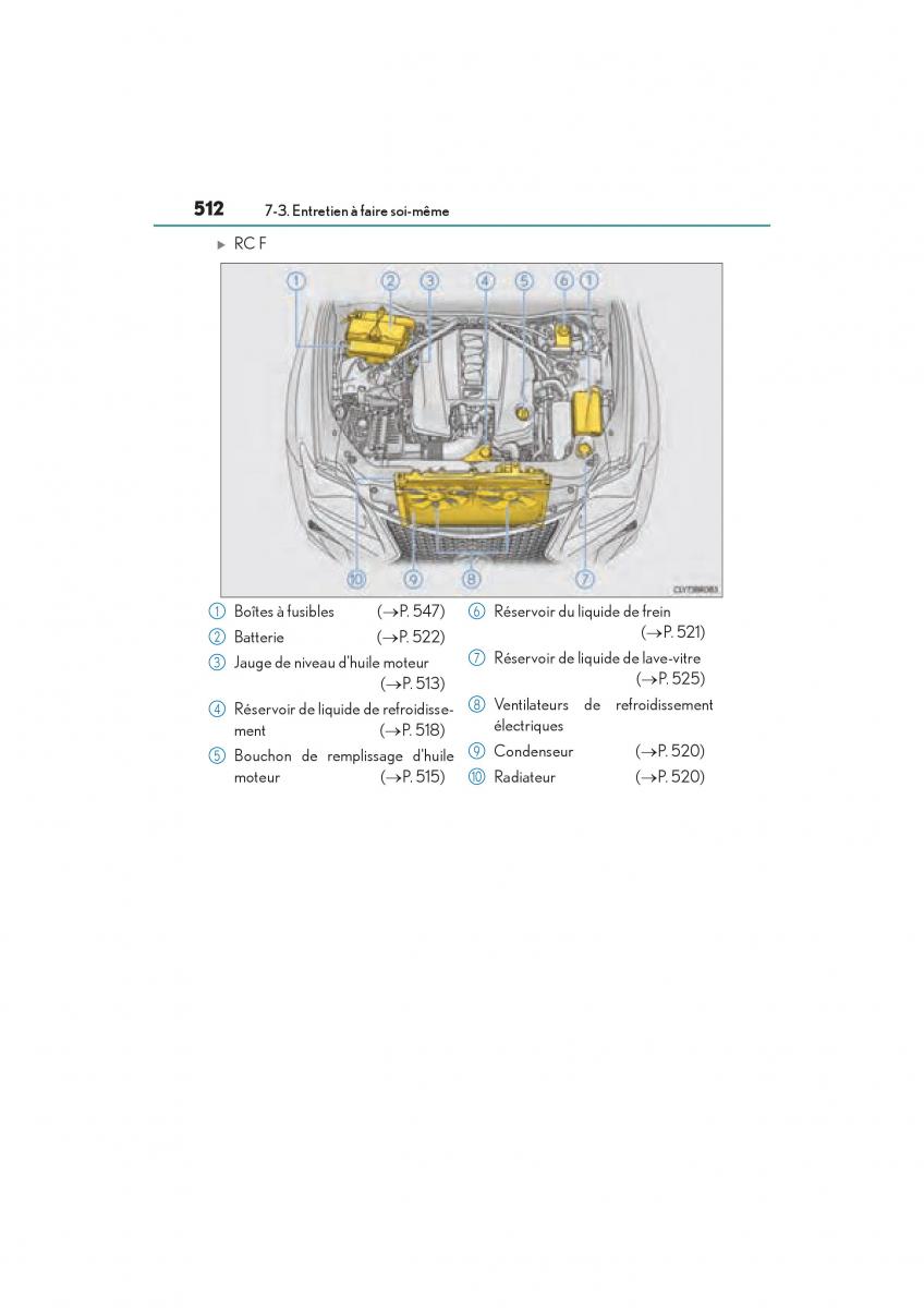 Lexus RC manuel du proprietaire / page 514