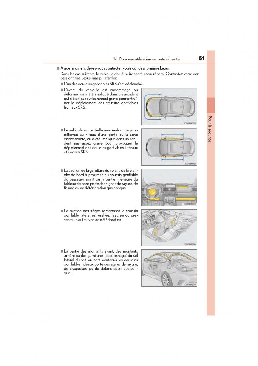 Lexus RC manuel du proprietaire / page 53