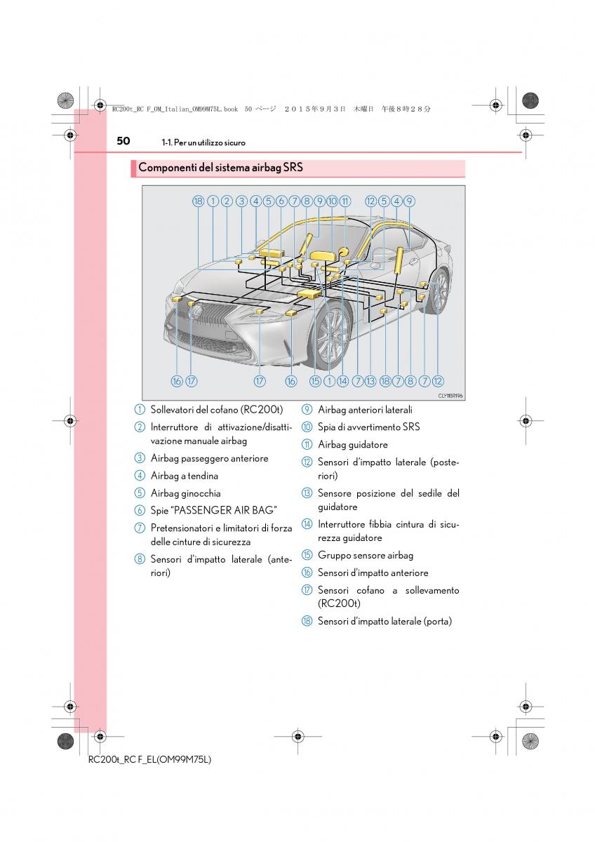 Lexus RC manuale del proprietario / page 50