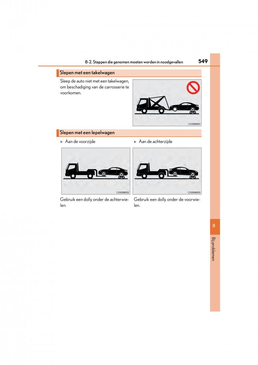 Lexus RC handleiding / page 549