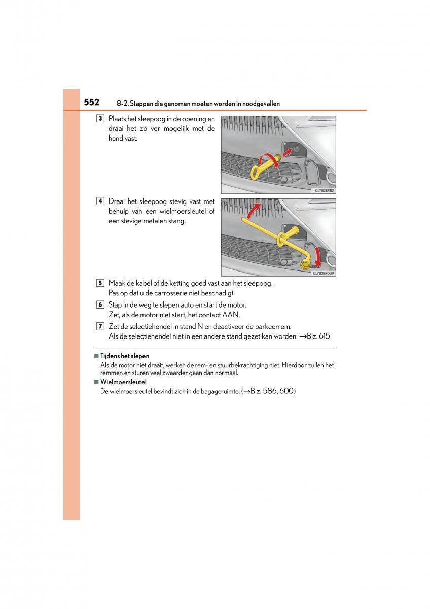 Lexus RC handleiding / page 552