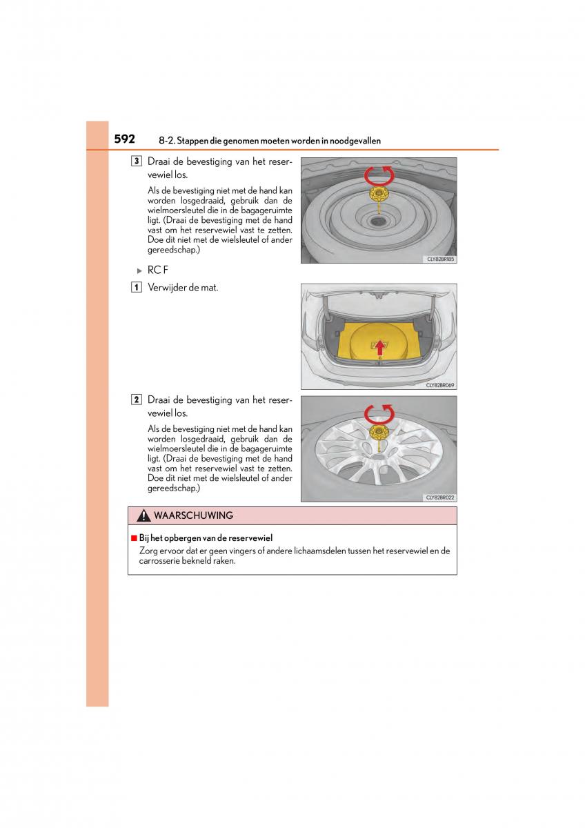 Lexus RC handleiding / page 592