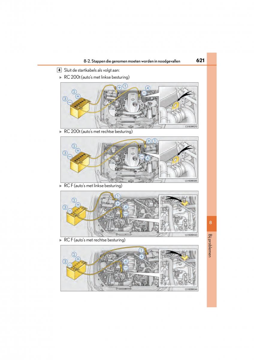 Lexus RC handleiding / page 621