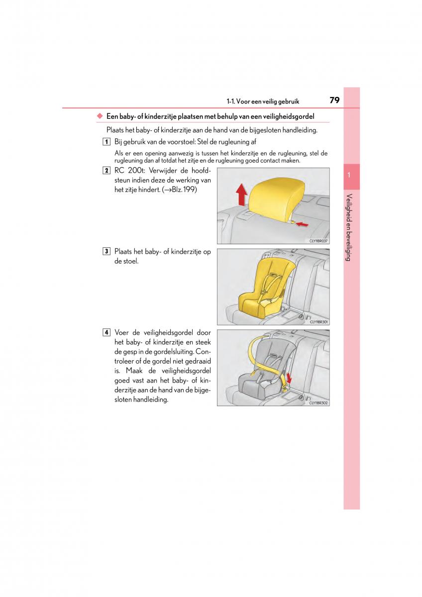 Lexus RC handleiding / page 79