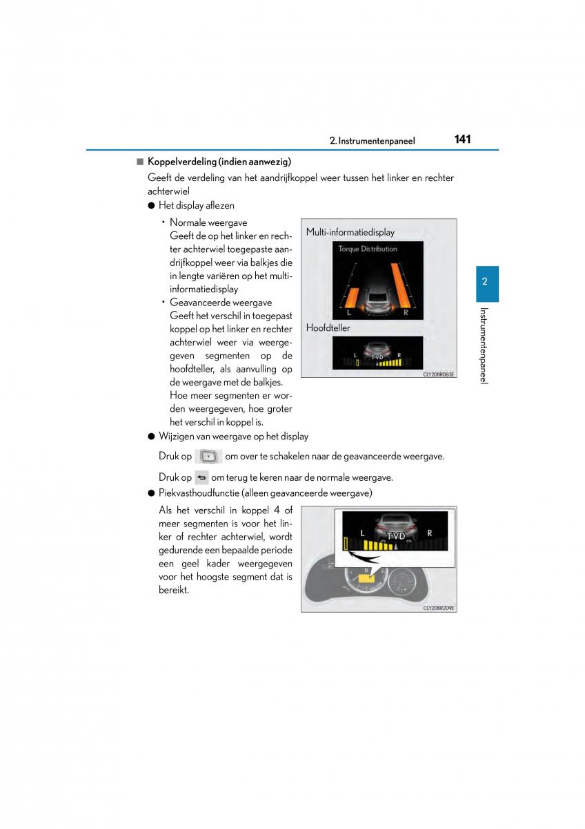 Lexus RC handleiding / page 141