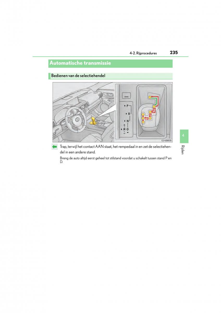 Lexus RC handleiding / page 235