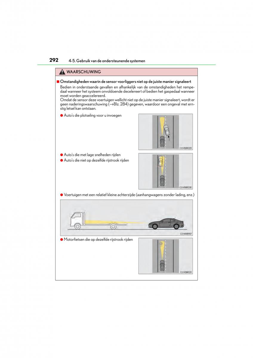 Lexus RC handleiding / page 292