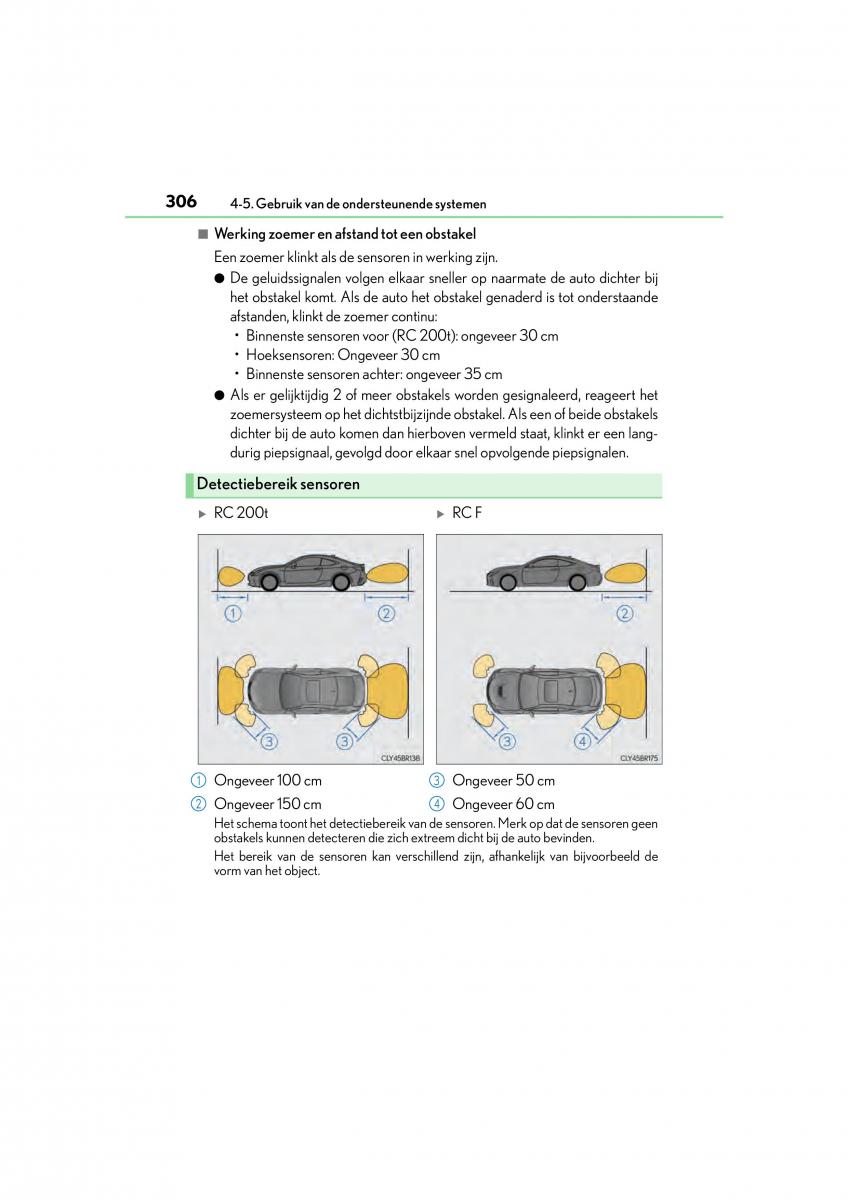 Lexus RC handleiding / page 306