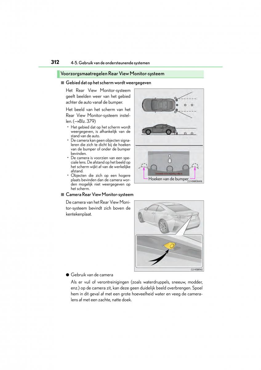 Lexus RC handleiding / page 312