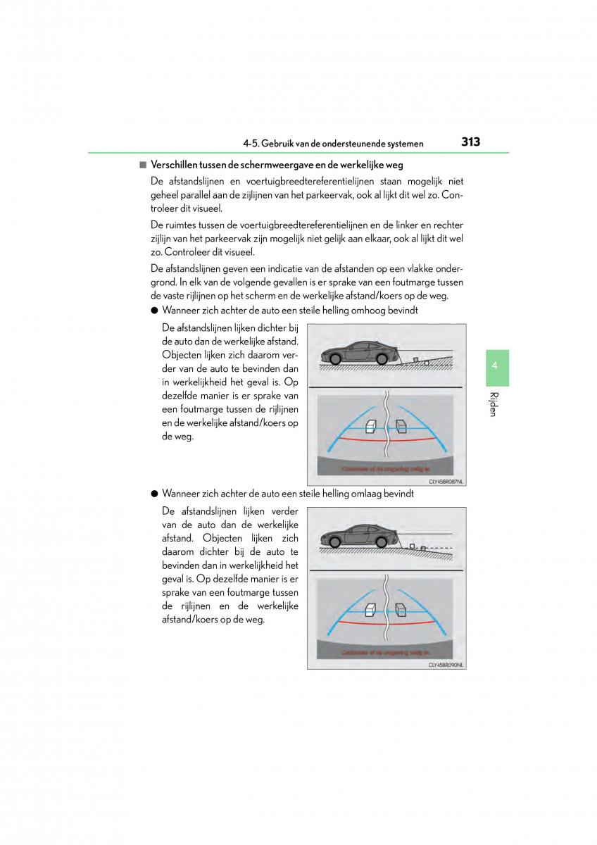 Lexus RC handleiding / page 313