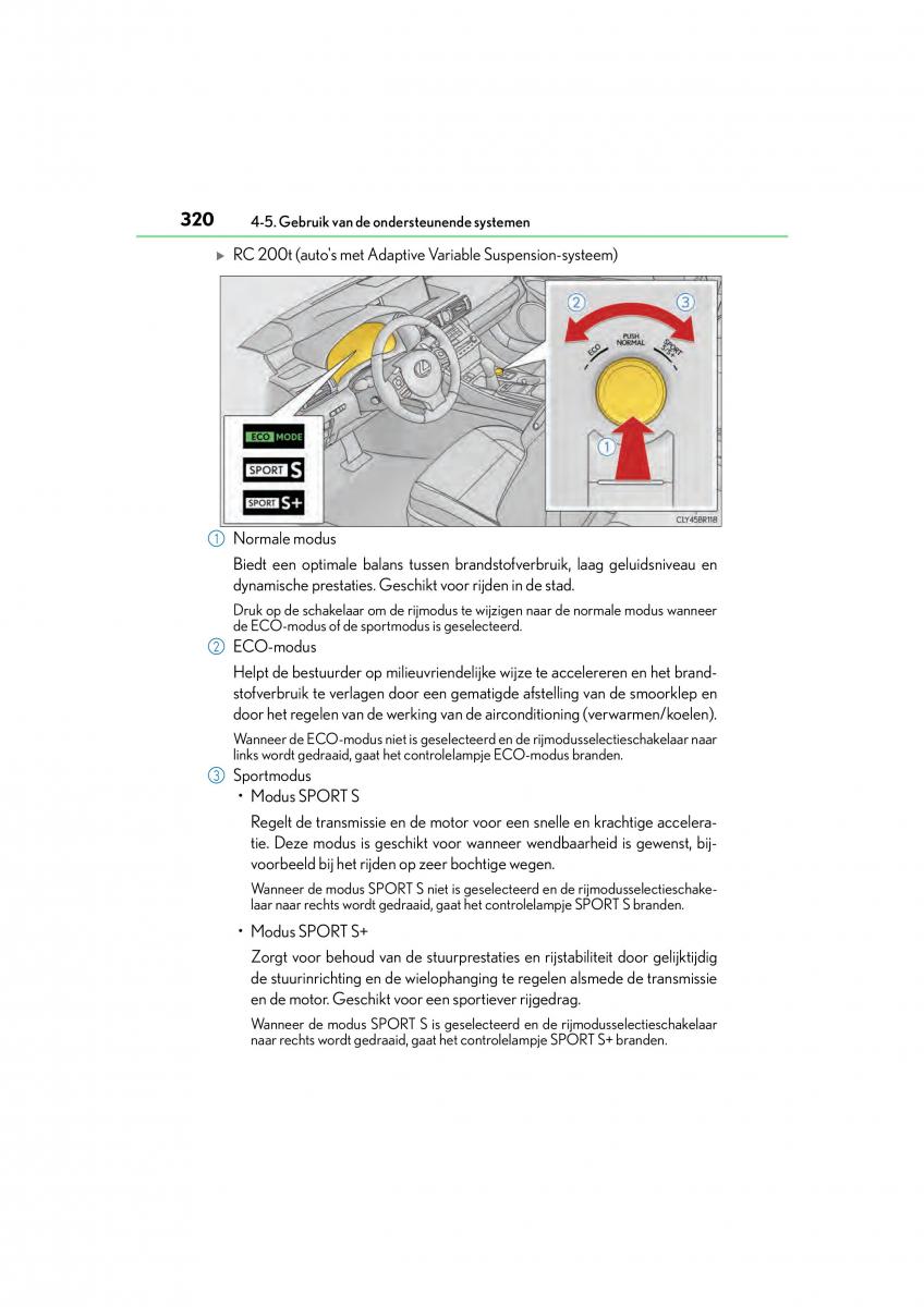 Lexus RC handleiding / page 320