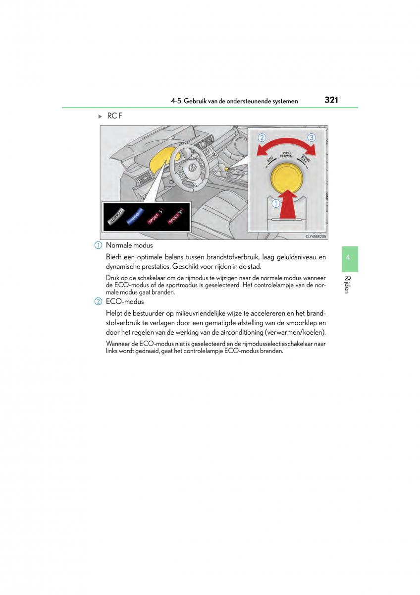 Lexus RC handleiding / page 321