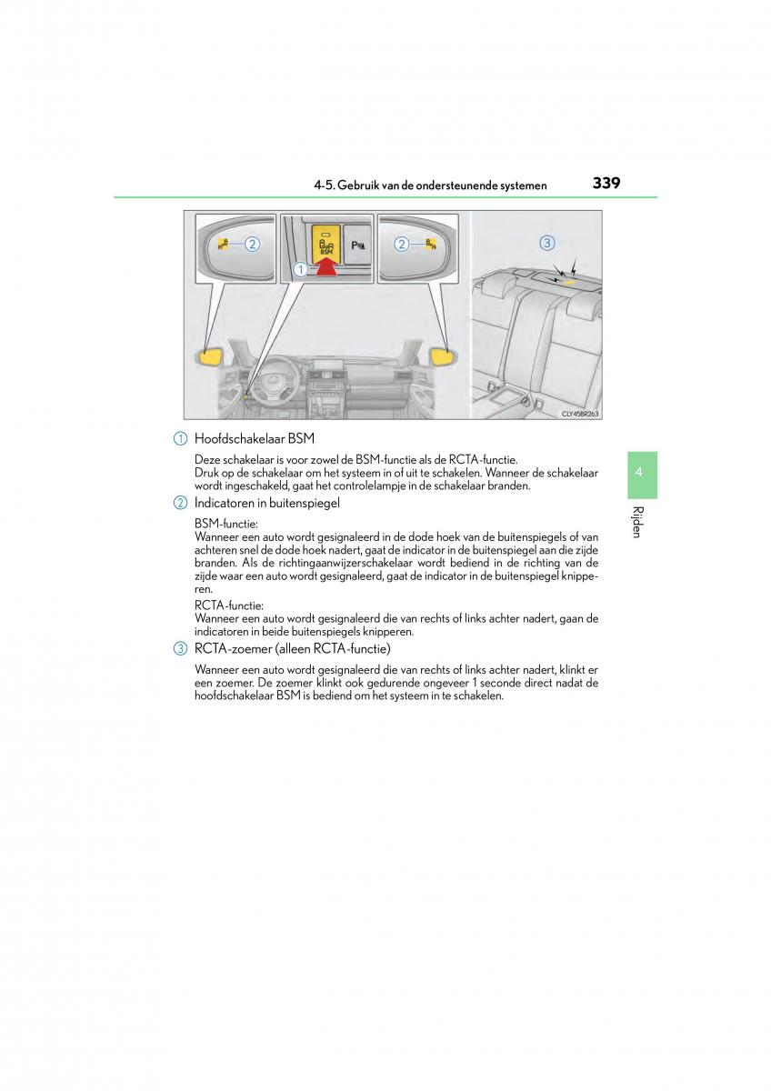 Lexus RC handleiding / page 339