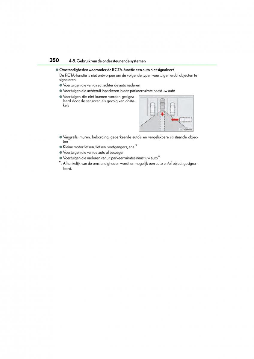 Lexus RC handleiding / page 350