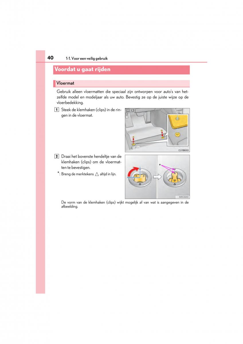 Lexus RC handleiding / page 40