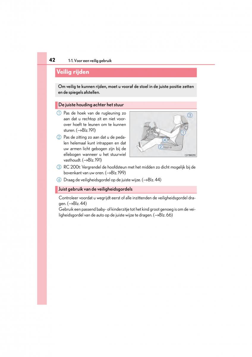 Lexus RC handleiding / page 42