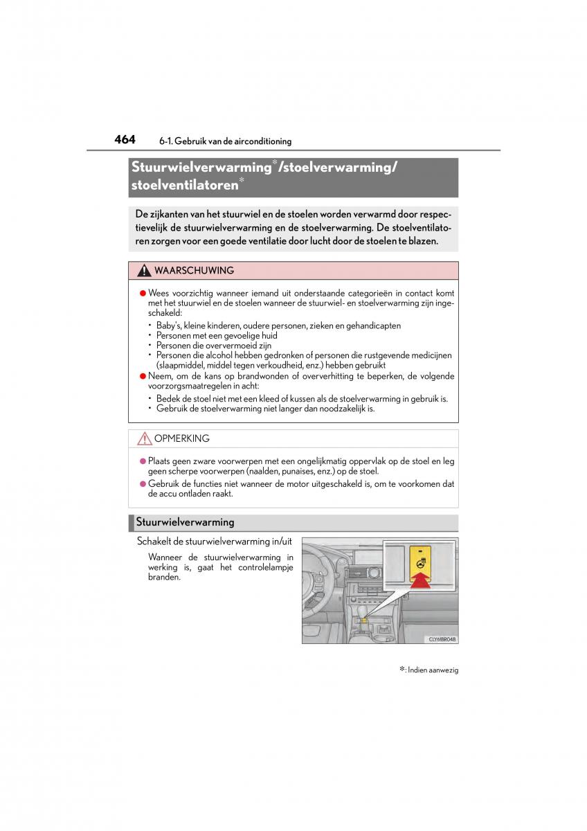 Lexus RC handleiding / page 464