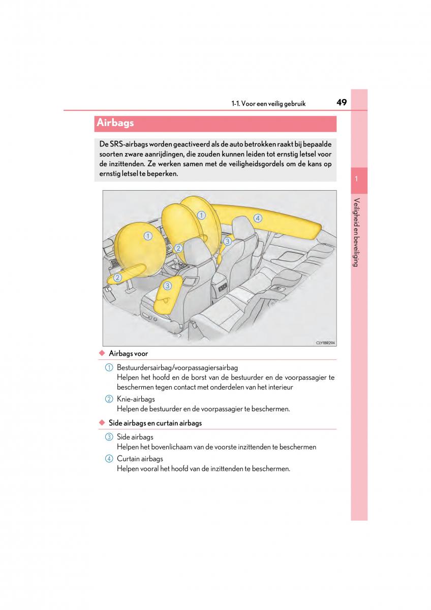 Lexus RC handleiding / page 49