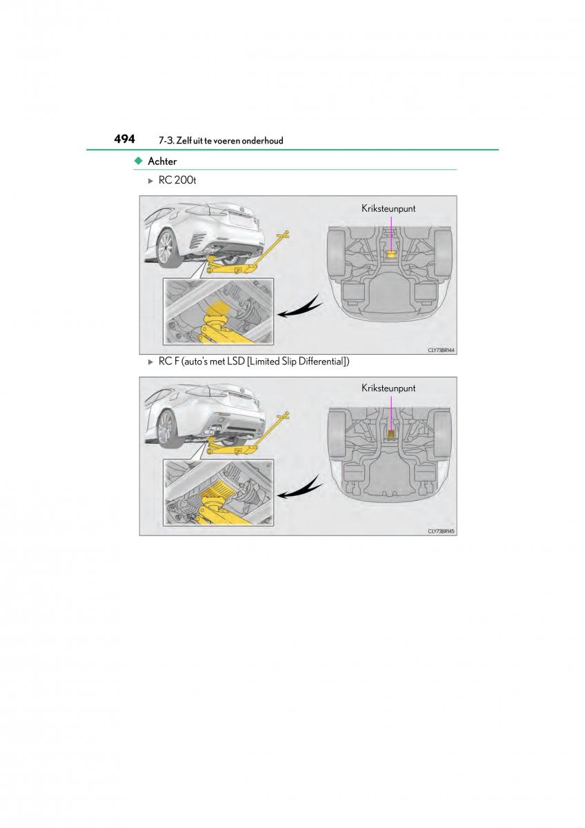 Lexus RC handleiding / page 494