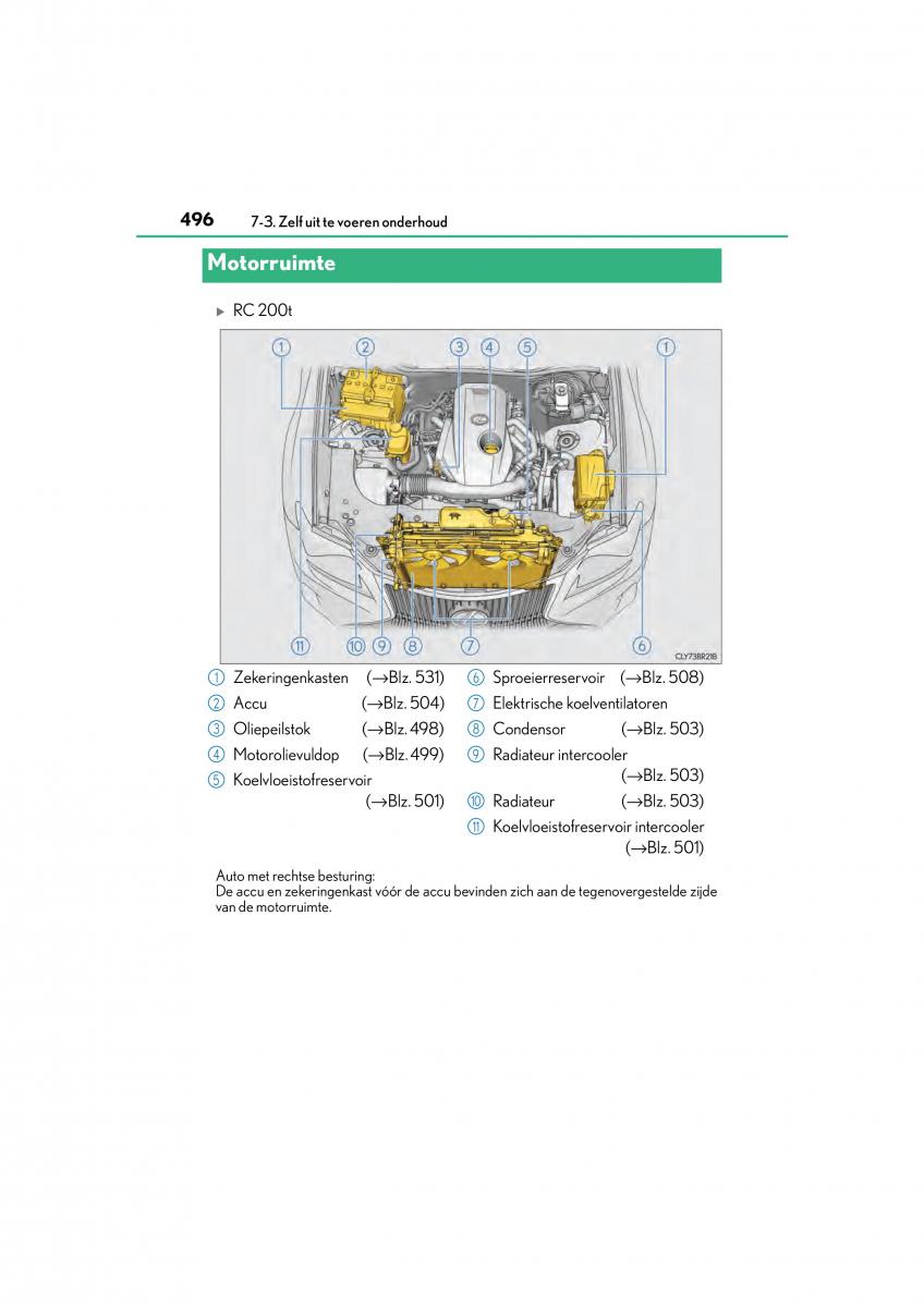 Lexus RC handleiding / page 496